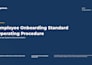 create executive sops, workflows and operations manuals for your business